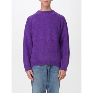 Msgm Sweater Men Violet